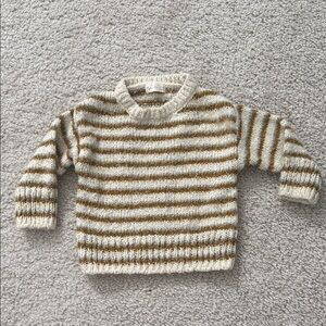 Rylee + CruStriped Knit Sweater